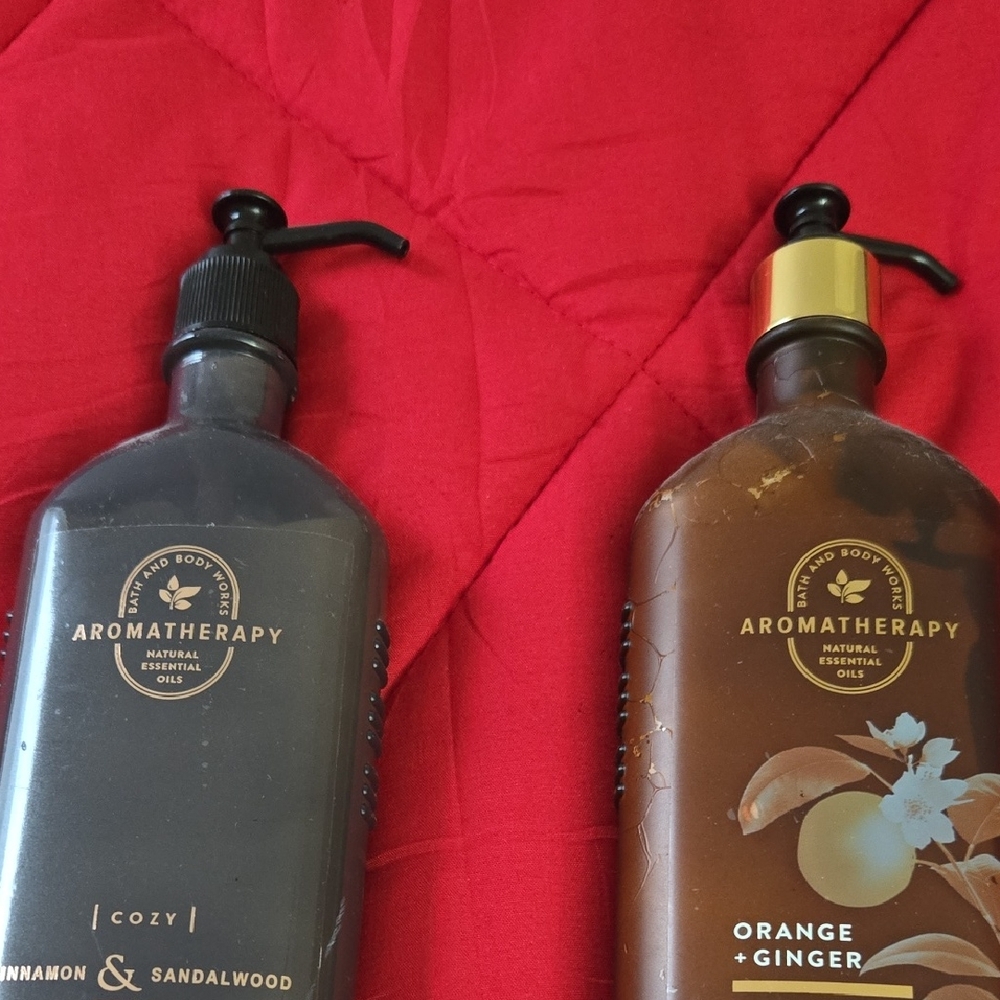 Therapy Aromatherapy Body Wash Set - Cinnamon & Sandalwood, Orange & Ginger